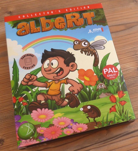 Gioco atari albert - xl/xe.,