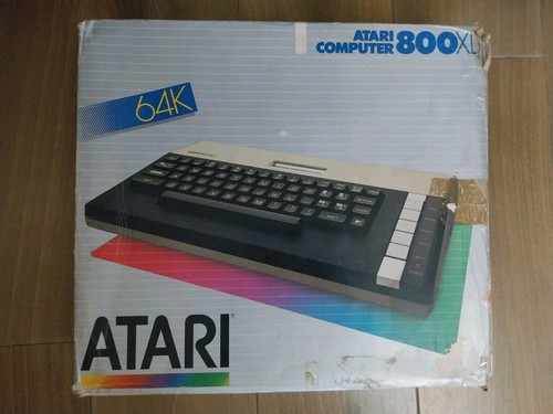 Ordenador atari 800xl caja - atari,