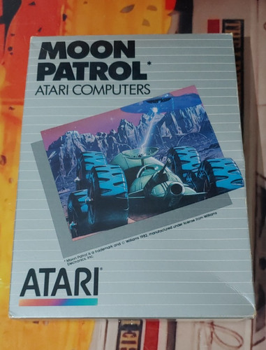 Moon patrol atari 400 - patrol, xl