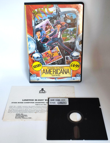 Gioco floppy disk - floppy, atari