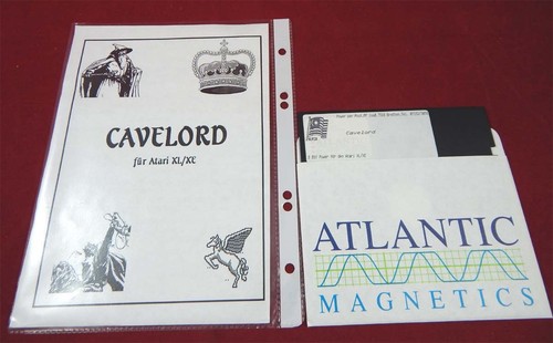 Atari cavelord - atari, xl: